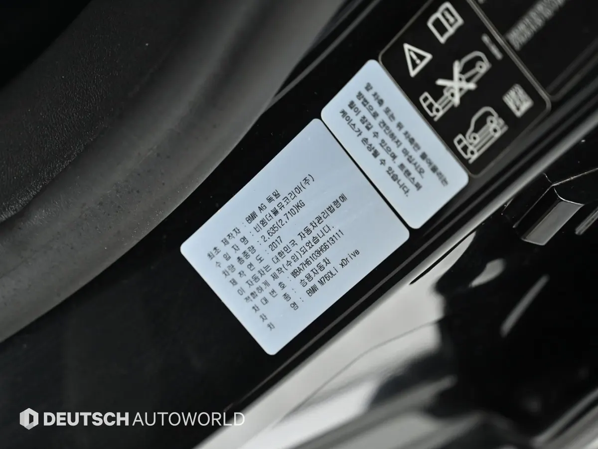 BMW 7 Series (G11) M760Li xDrive 2017 20/21