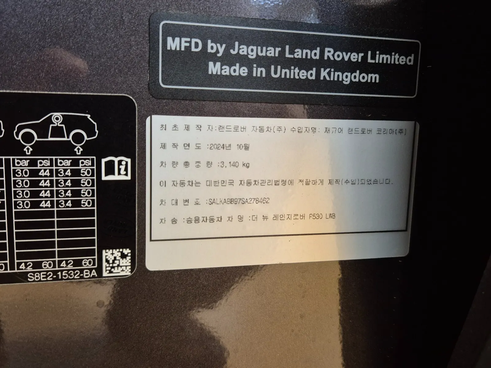 Land Rover 5 P530 AB LWB 2025 20/21